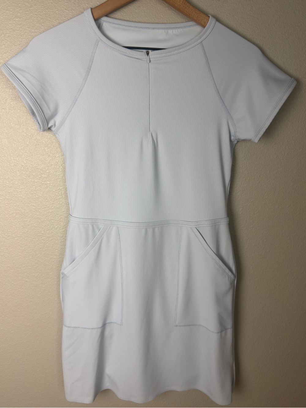 Rhone Women’s Blue Stance Rib Athletic Dress - Picture 2 of 9